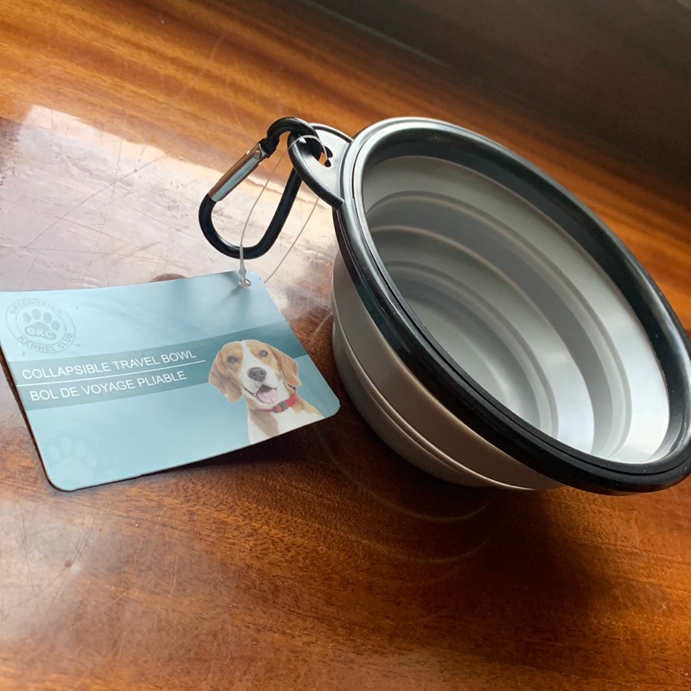 Collapsible Pet Travel Bowl